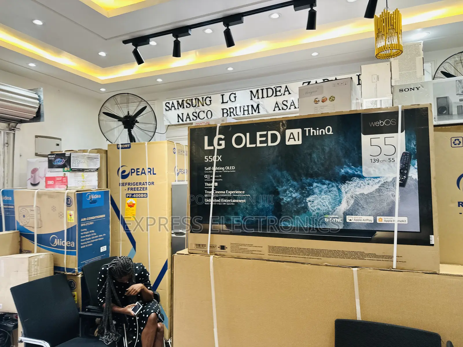 Available at 10gig Store UHD Smart OLED Smart 55”CX