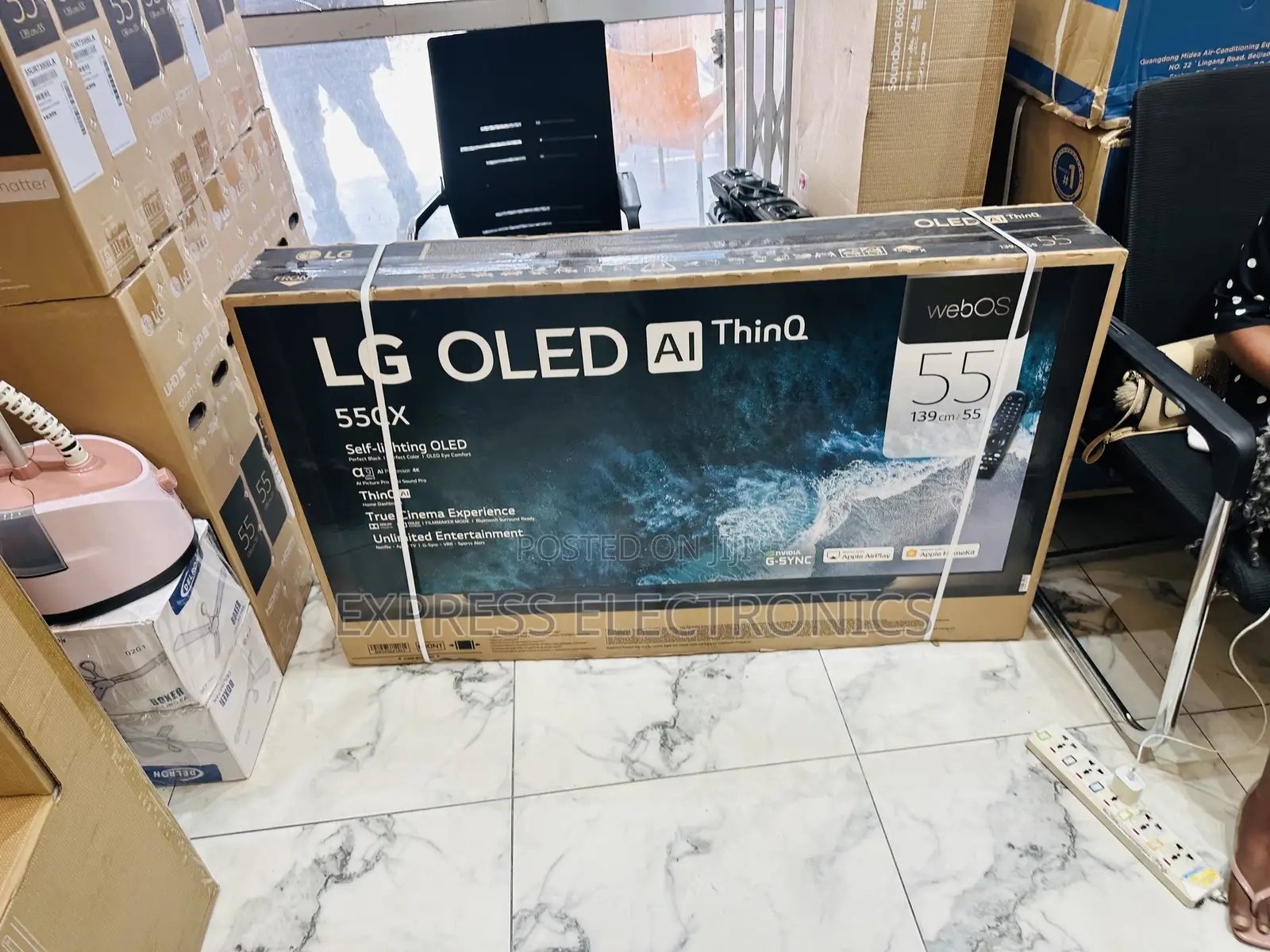 Ultra Modern Slim OLED Smart Webos 55”CX