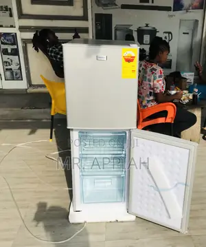 Shop Authentic Nasco Nasd2-18fl 2 Door Fridge(Silver).