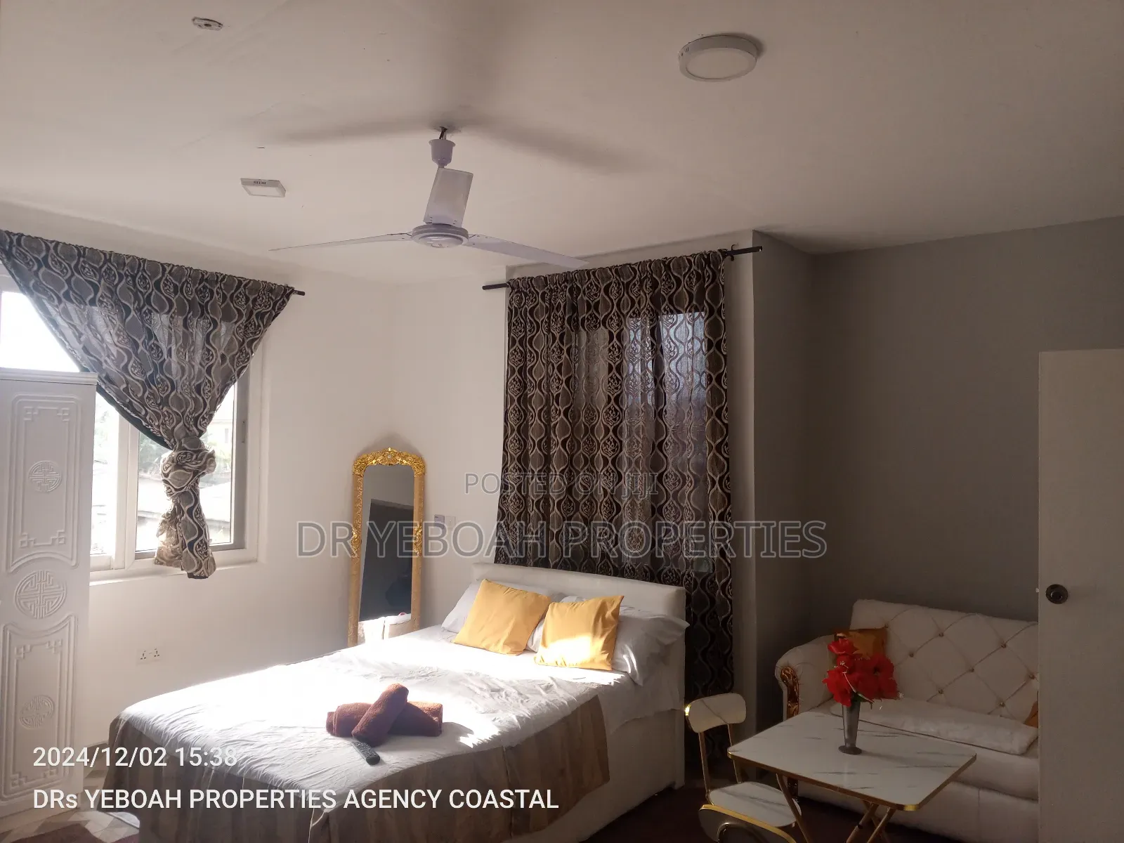 Furnished 1bdrm Apartment in Spintex:-Fully for rent