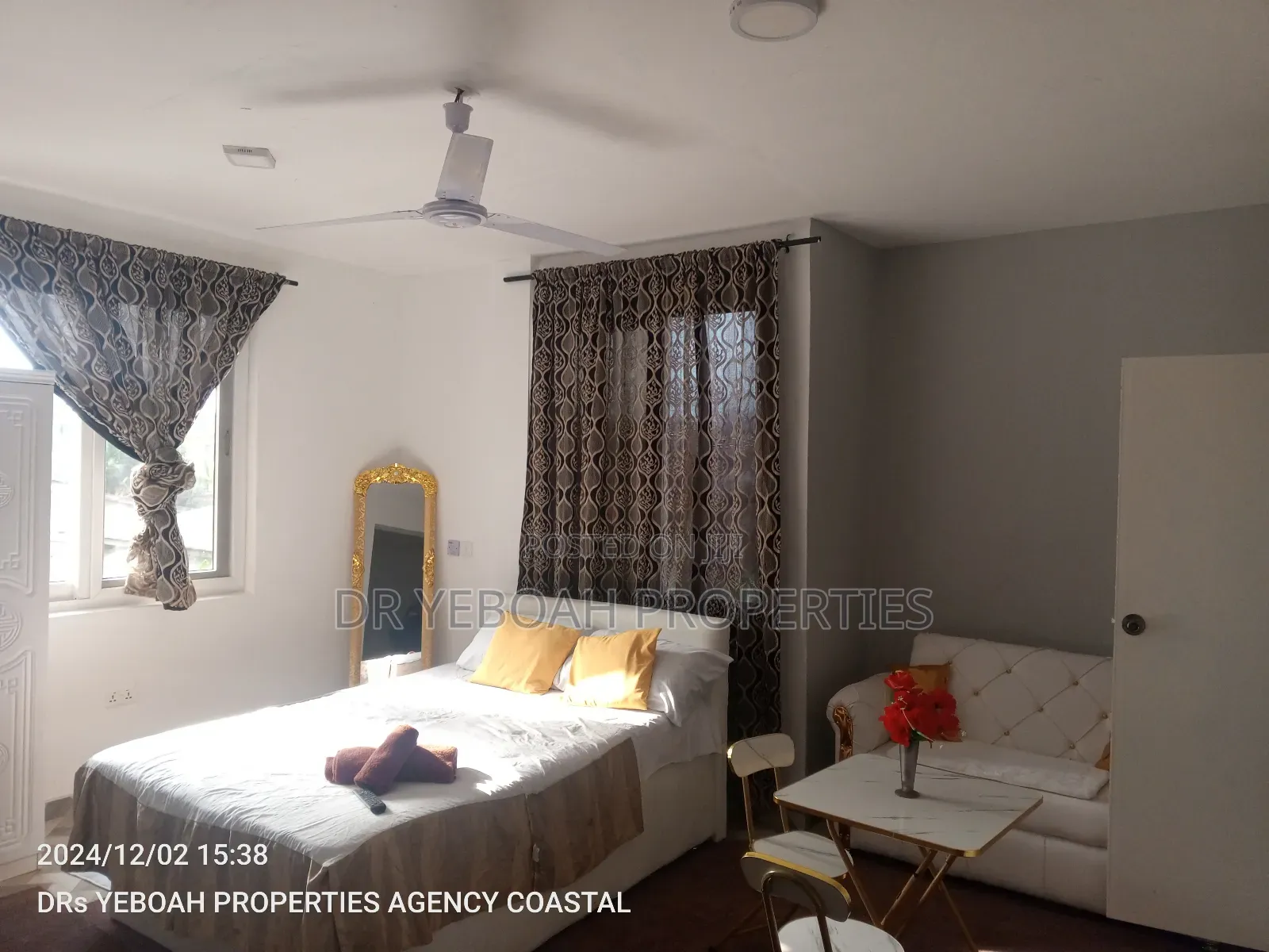 Furnished 1bdrm Apartment in Spintex:-Fully for rent