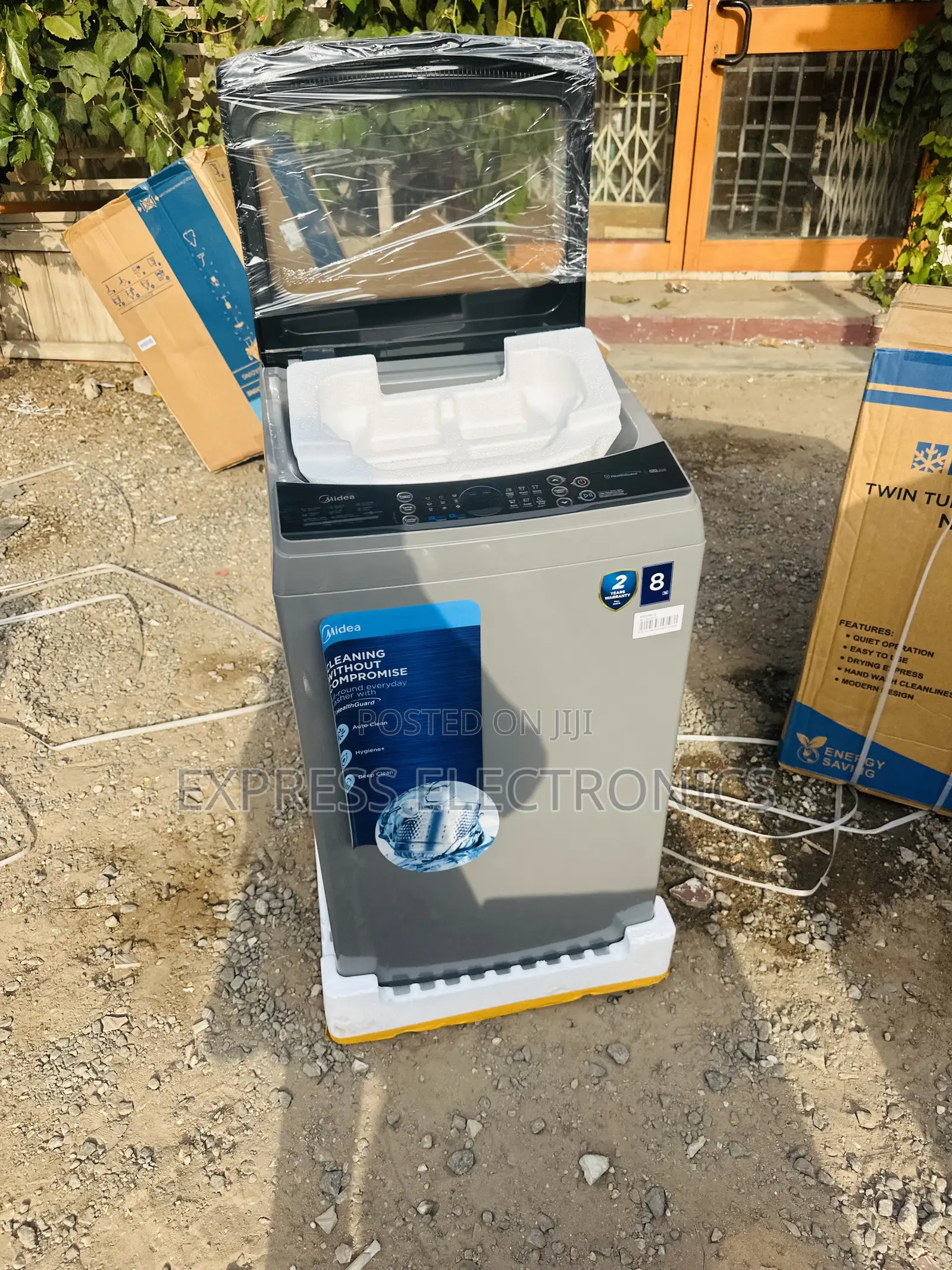 MA200W80/W Washer Midea 8kg Topload Full Auto