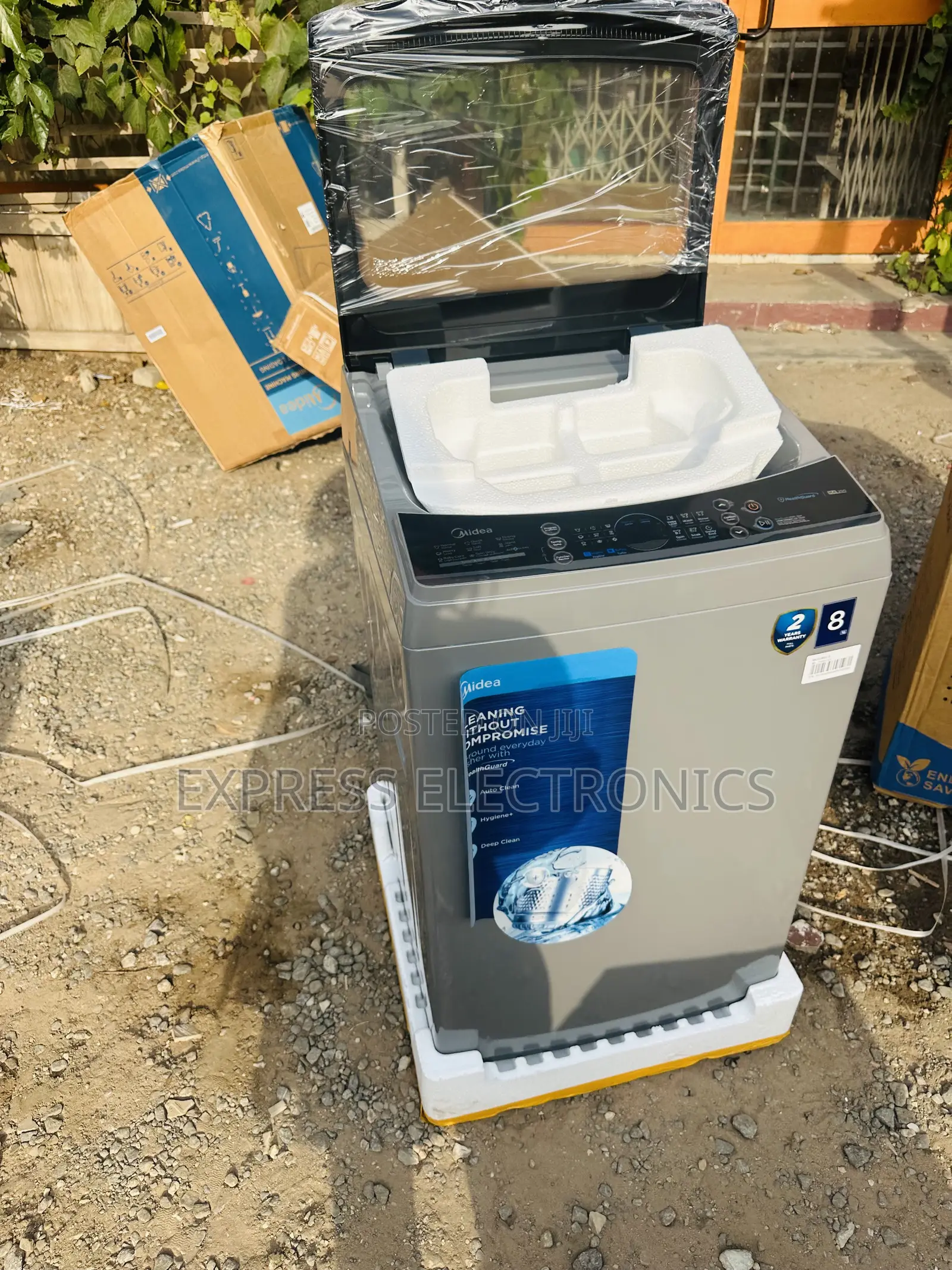 Full Automatic WM Grey Midea MA200W80/G
