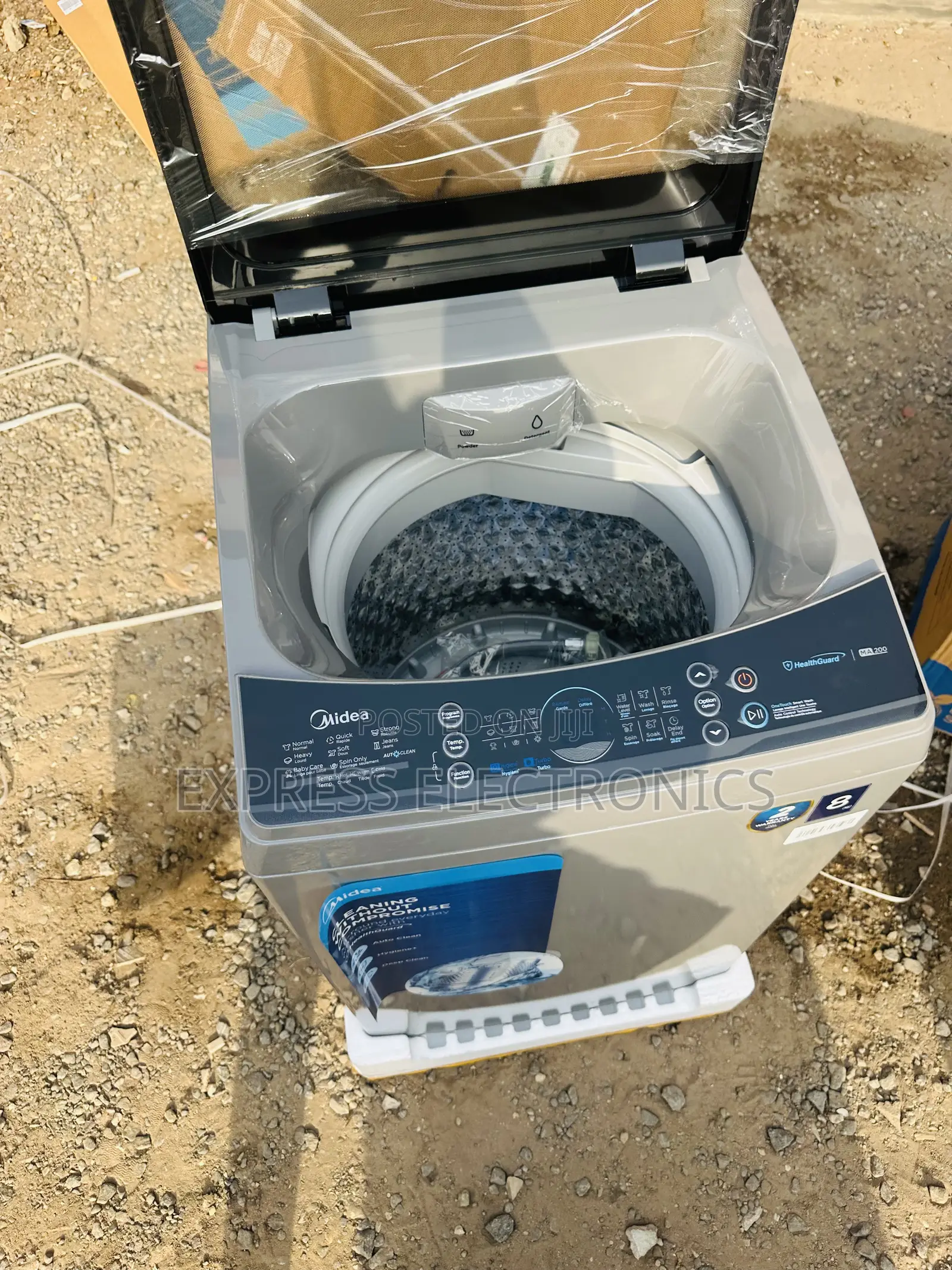 Full Auto 8kg Topload Midea MA200W80/G
