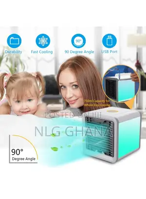 8W 375ml Portable Mini Air Conditioner Water Cooling USB Pow
