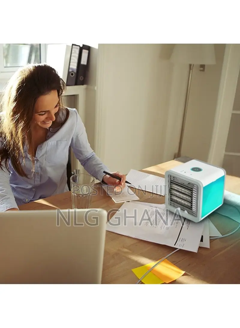 8W 375ml Portable Mini Air Conditioner Water Cooling USB Pow