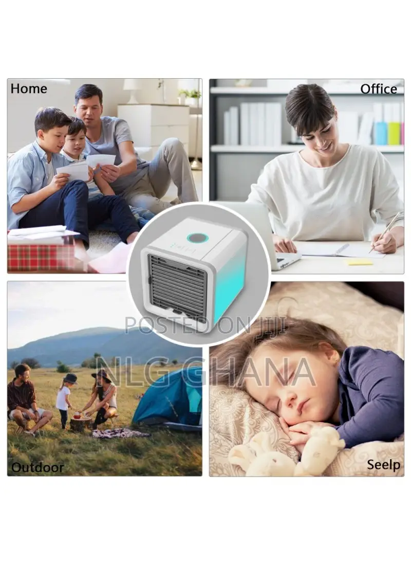 8W 375ml Portable Mini Air Conditioner Water Cooling USB Pow