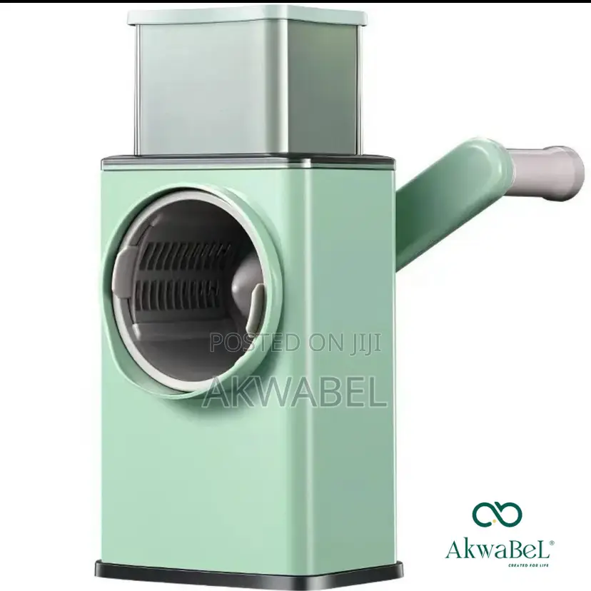 3-in-1 Kitchen Grater • Shredder • Slicer With Suction Base