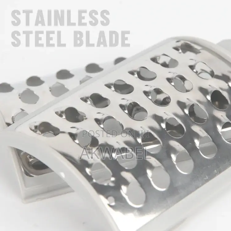3-in-1 Kitchen Grater • Shredder • Slicer With Suction Base