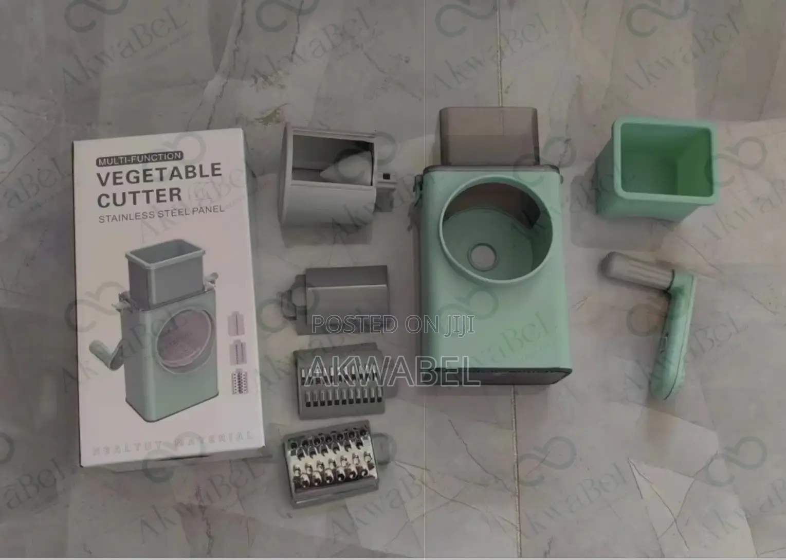 3-in-1 Kitchen Grater • Shredder • Slicer With Suction Base