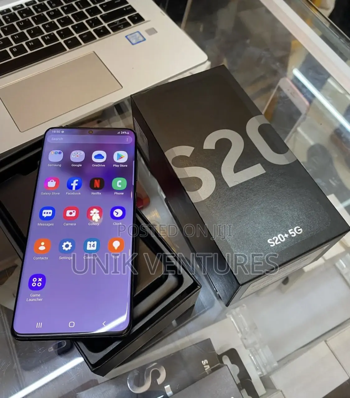 New Samsung Galaxy S20+ 5G 128 GB Black