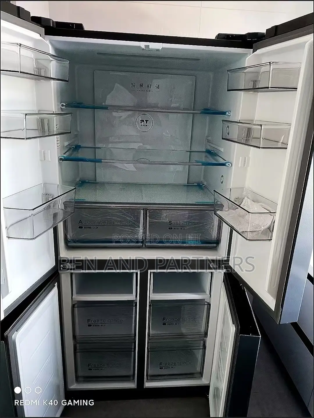 MIDEA 476-litres French Door Fridge. Sealed In Box