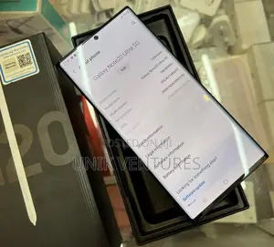 New Samsung Galaxy Note 20 Ultra 5G 128 GB Black