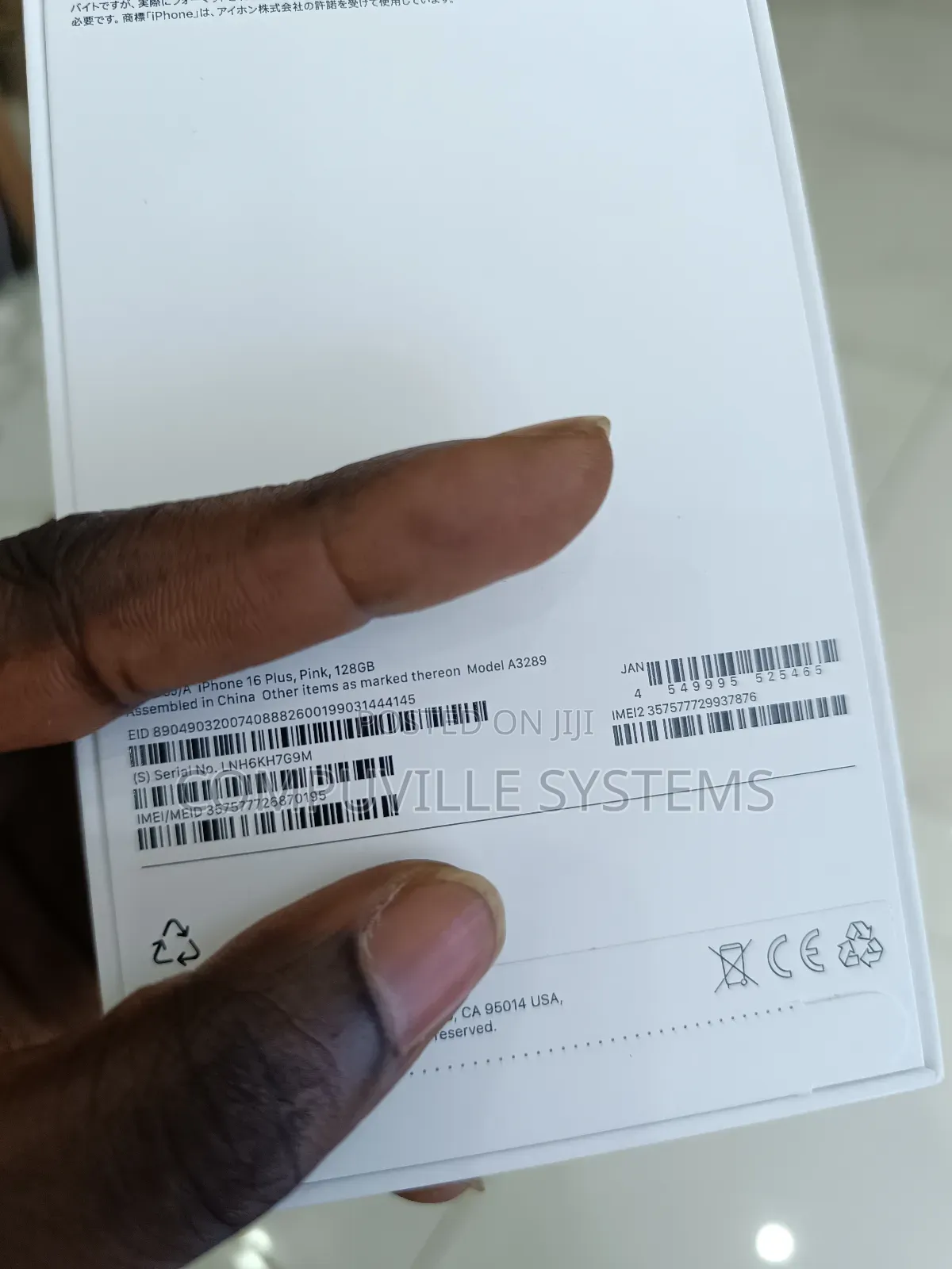 New Apple iPhone 16 Plus 128 GB Pink