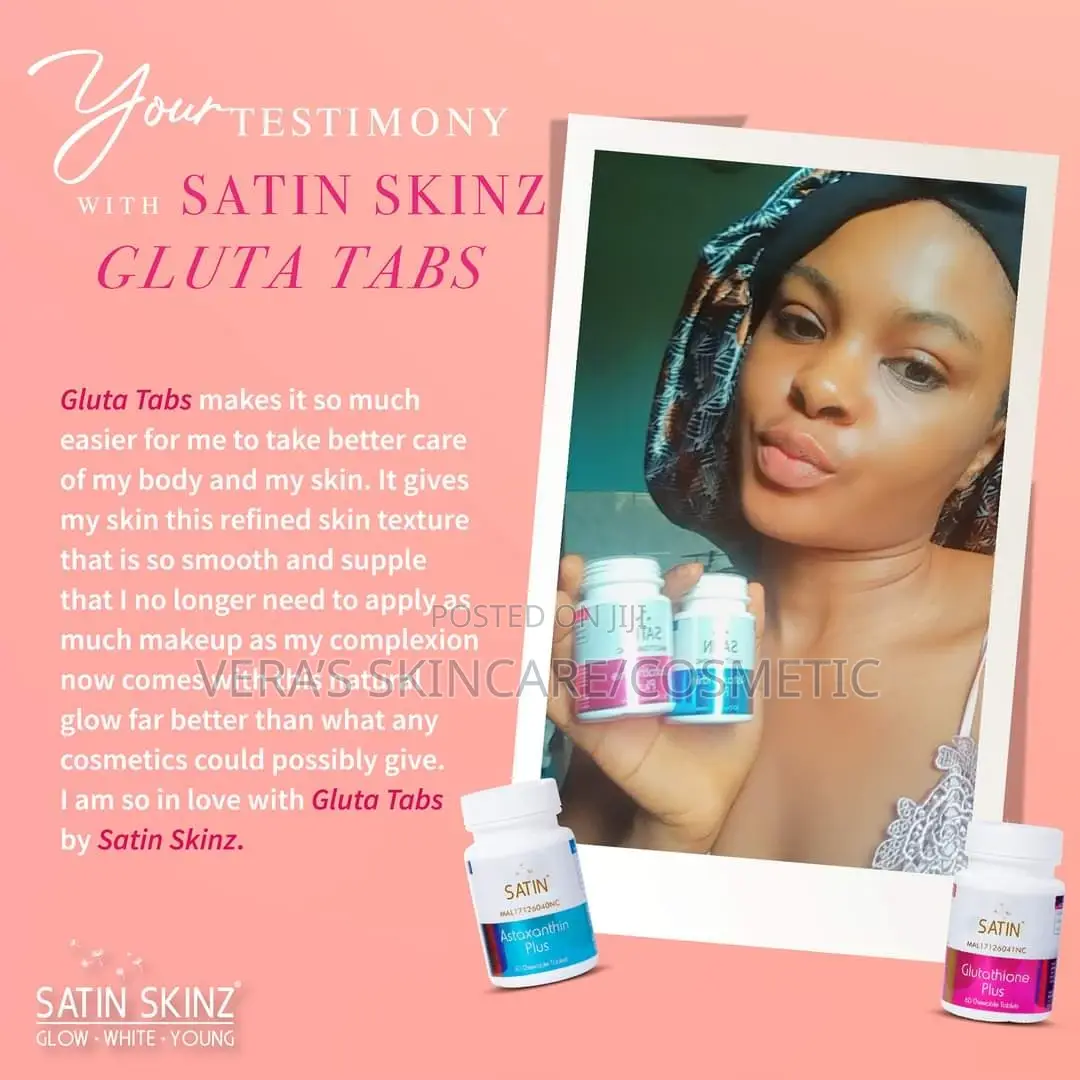 Satin Skin Glutathione And Astaxanthin