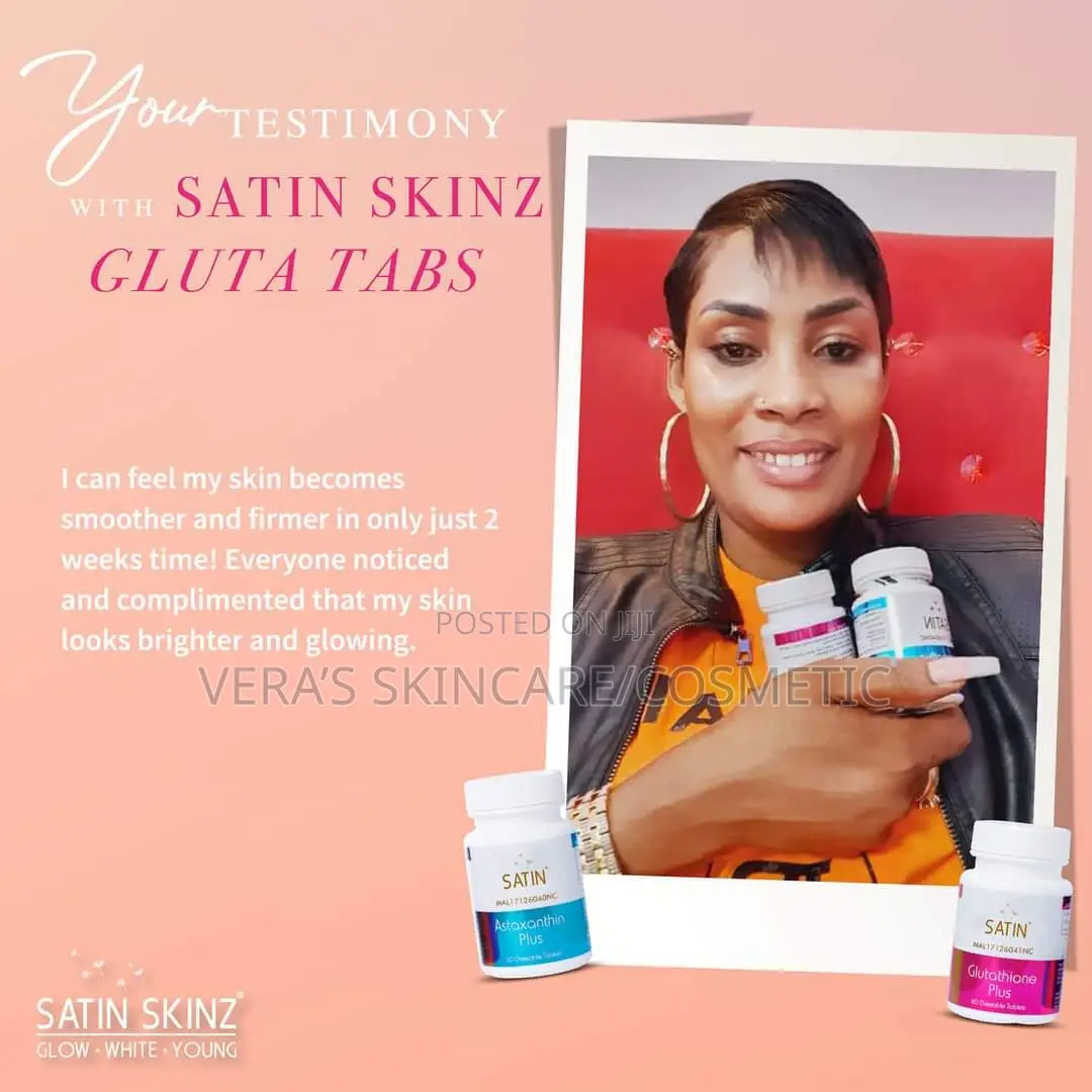 Satin Skin Glutathione And Astaxanthin