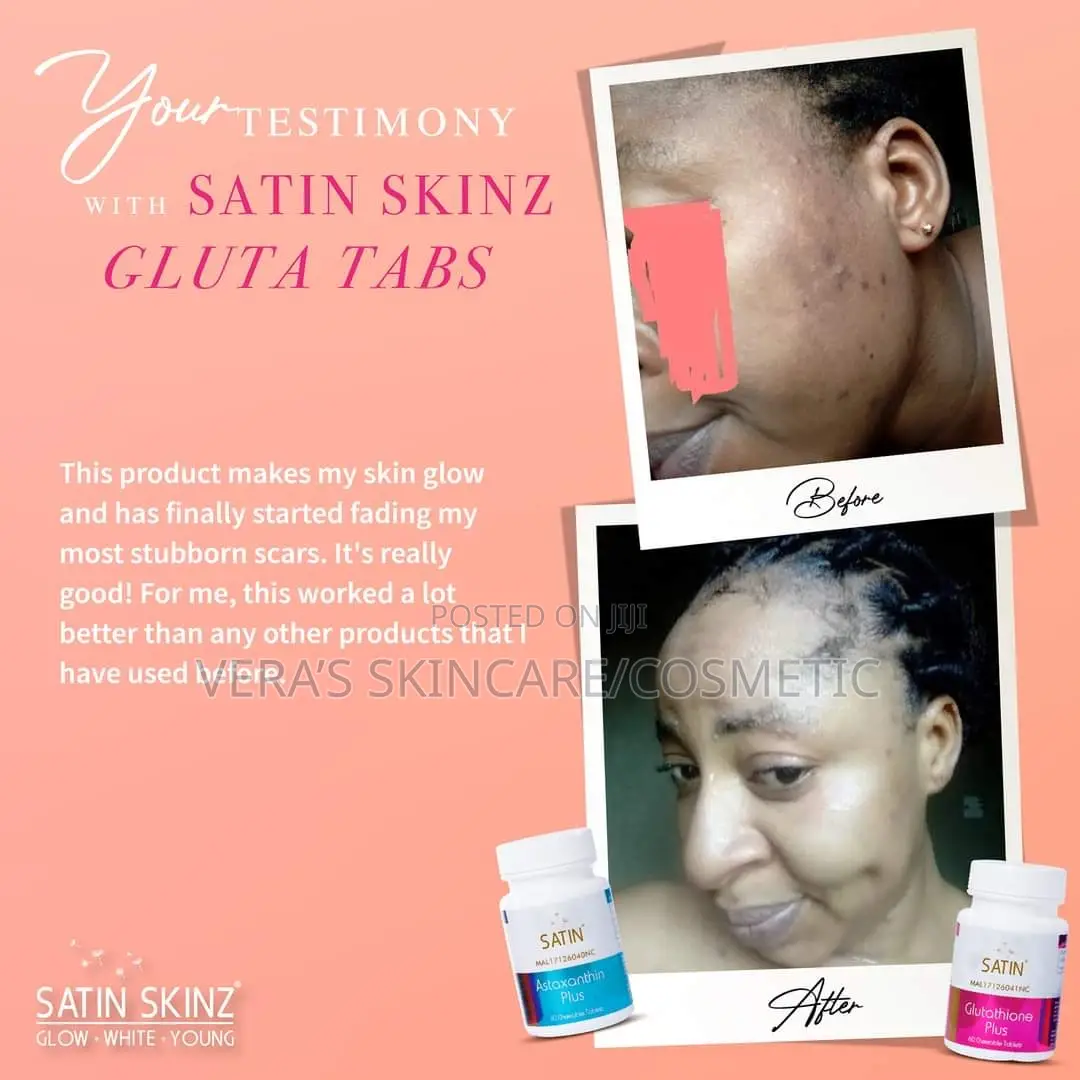 Satin Skin Glutathione And Astaxanthin