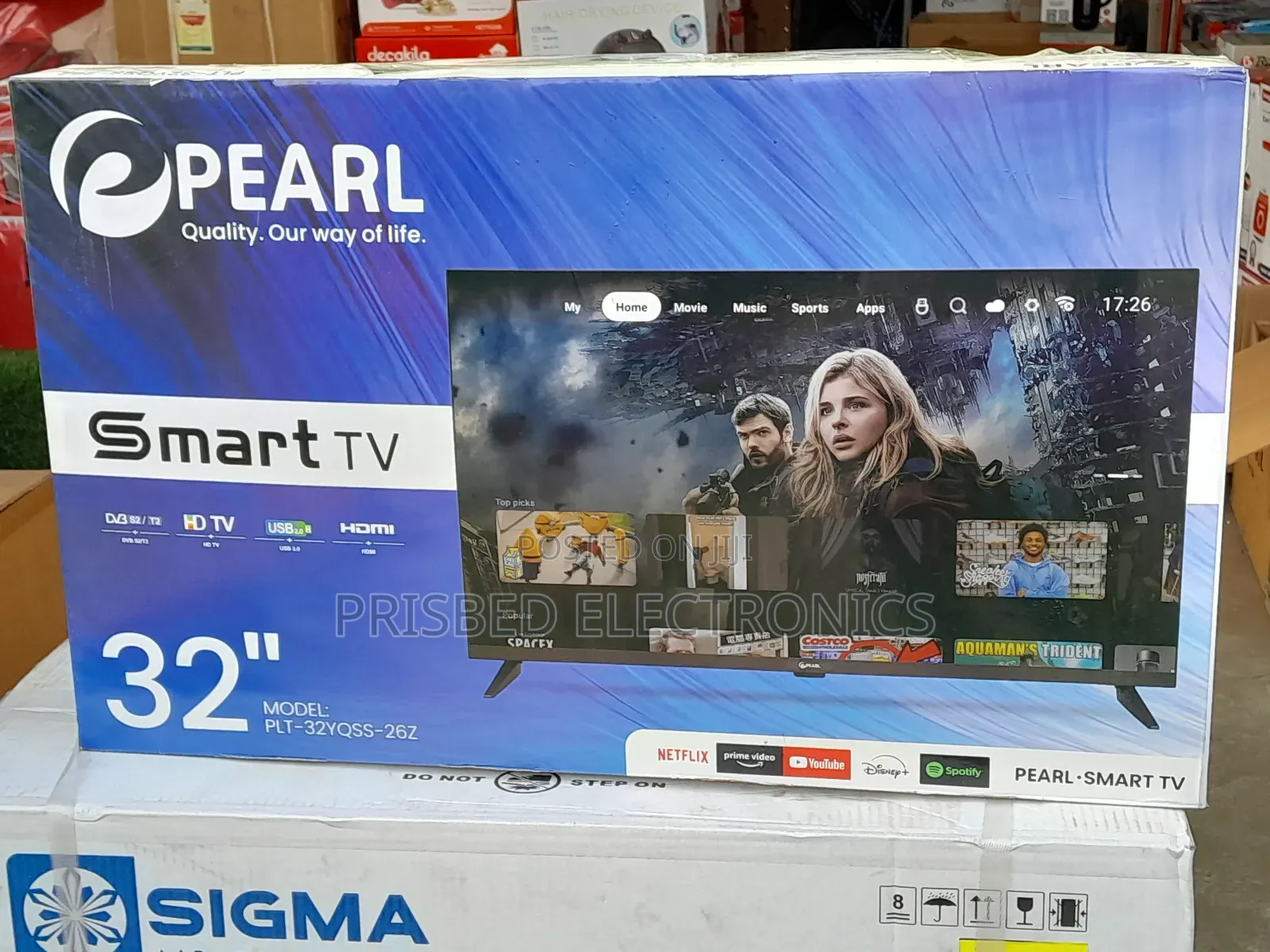 Pearl 32" Smart Android Tv