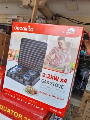 Decakila 4burner Durable Gas Stove