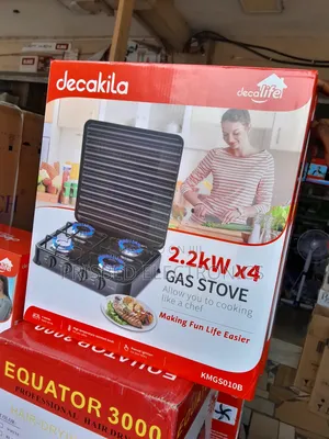 Decakila 4burner Durable Gas Stove