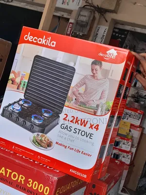 Decakila 4burner Durable Gas Stove