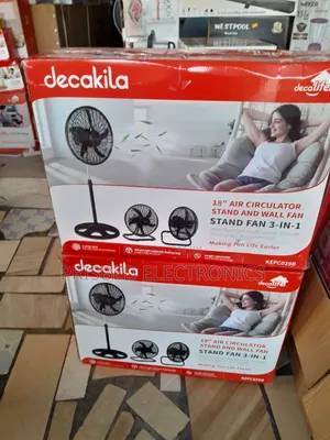 Decakila 3n1 Basket Fan 18"