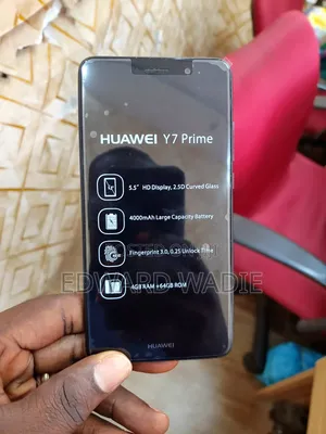 New Huawei Y7 Prime 64 GB Black