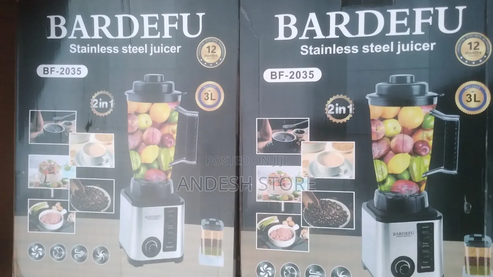 Powerful 2in1 Multipurpose Commercial 8500w Blender 7 Blade