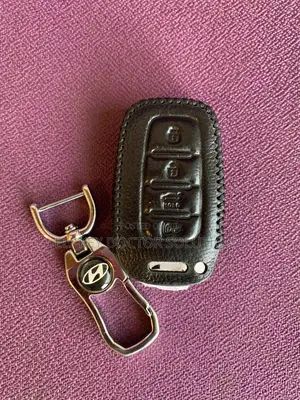 Beautiful Leather Case for Kia Hyundai Elantra Smart Key