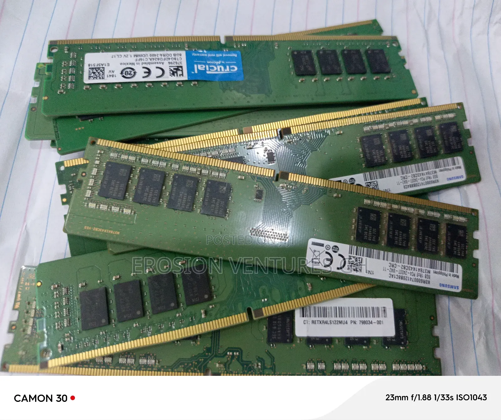 4gb Ddr4 Desktop Ram (Pc4)