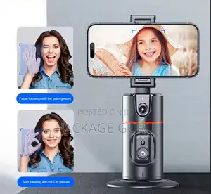 Auto Face Tracking Tripod With Remote 360 Rotation Tracking