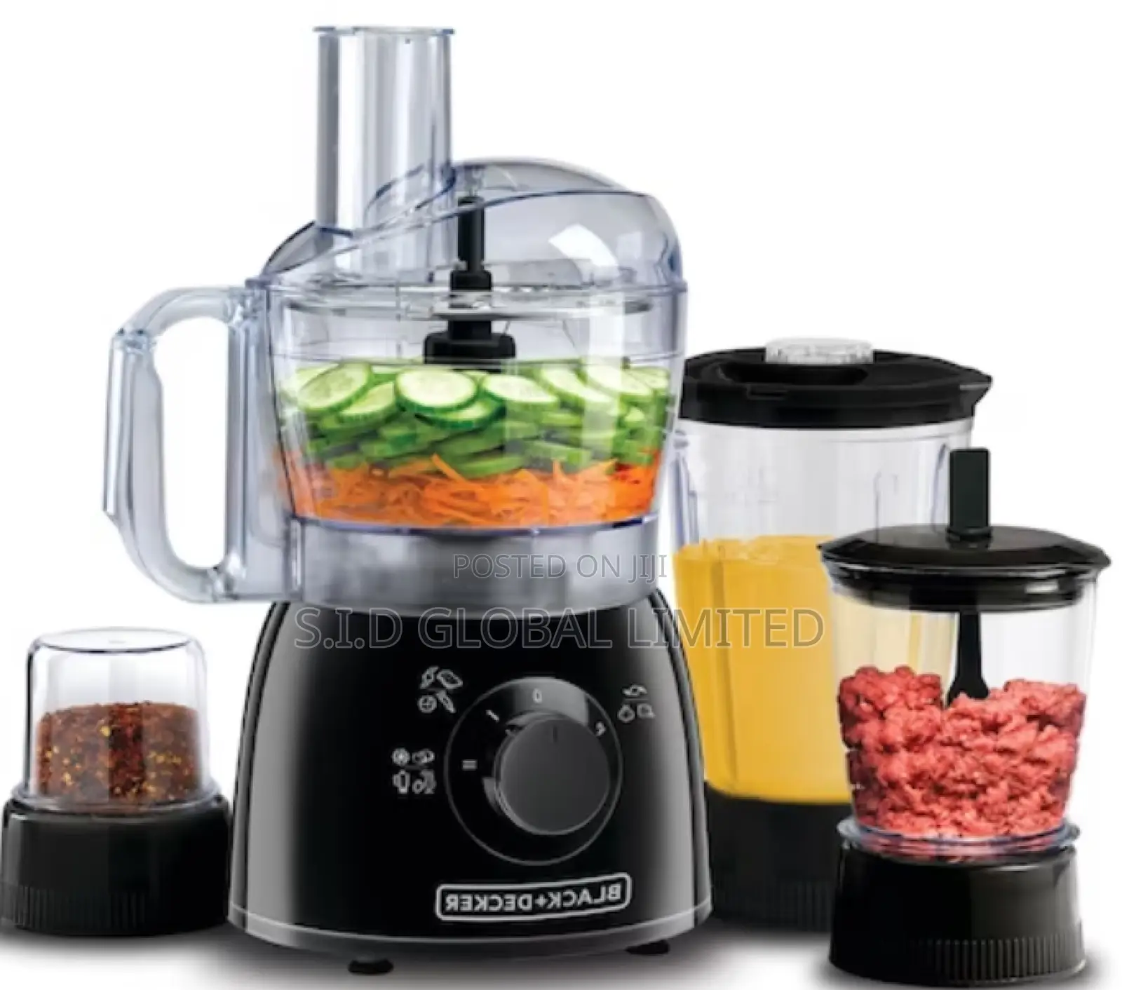 Be Your Own Chef Black+Decker Food Processor 400W KR43-B5