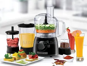 Make a Fresh Start With Black+Decker Food Processor 400W KR4