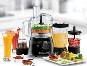 Rediscover the Joy of Black+Decker Food Processor 400W KR43-