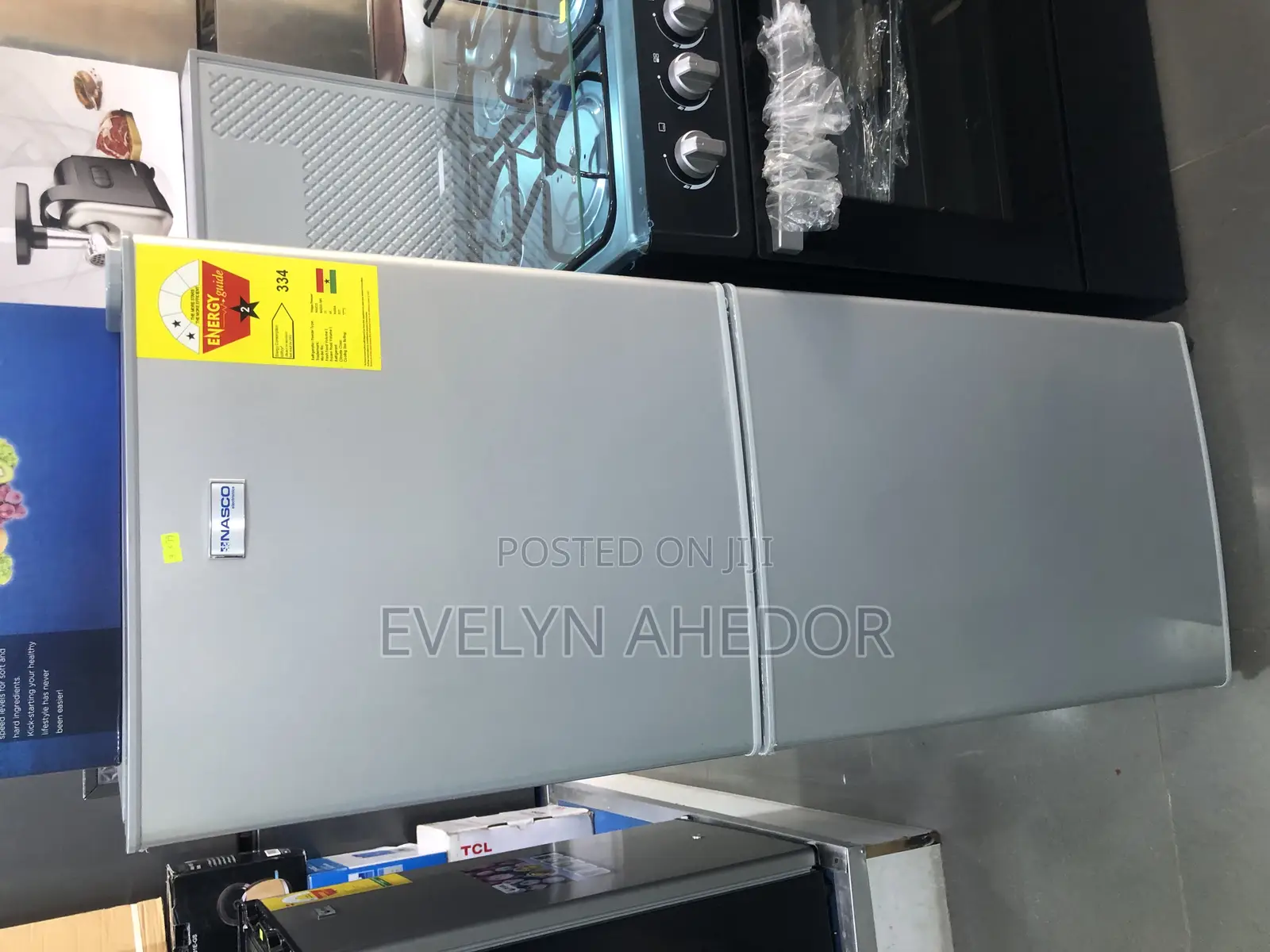 Quality Affordable Nasco Double Door Bottom Freezer 136ltrs