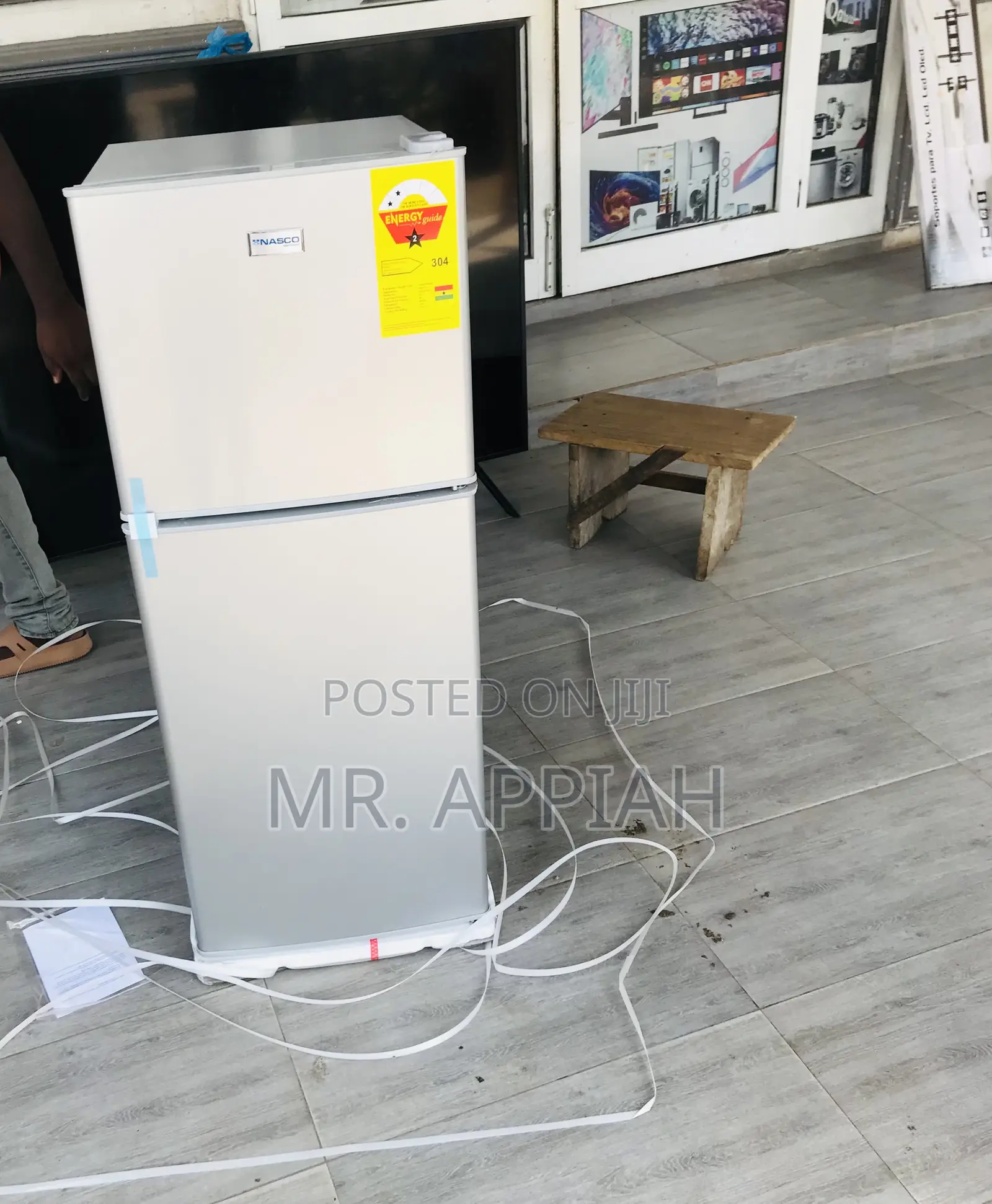Newly in Stock Nasco 136ltr Double Door Fridge(Nasd2-18fl)