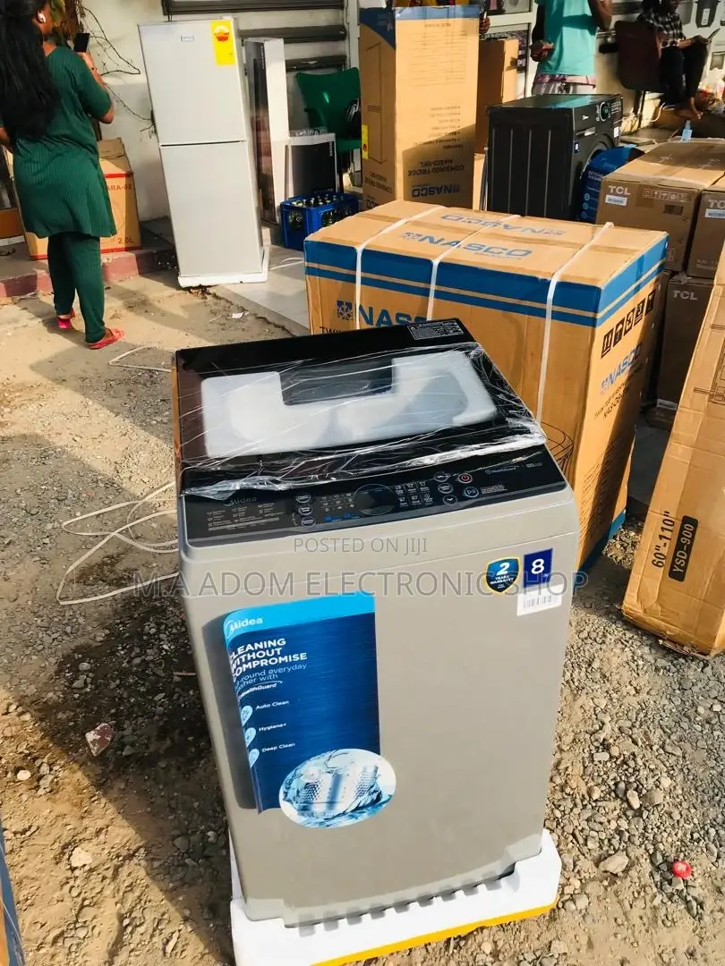 Midea 8kg Top Load Washing Machine: Clean, Simple, Efficient