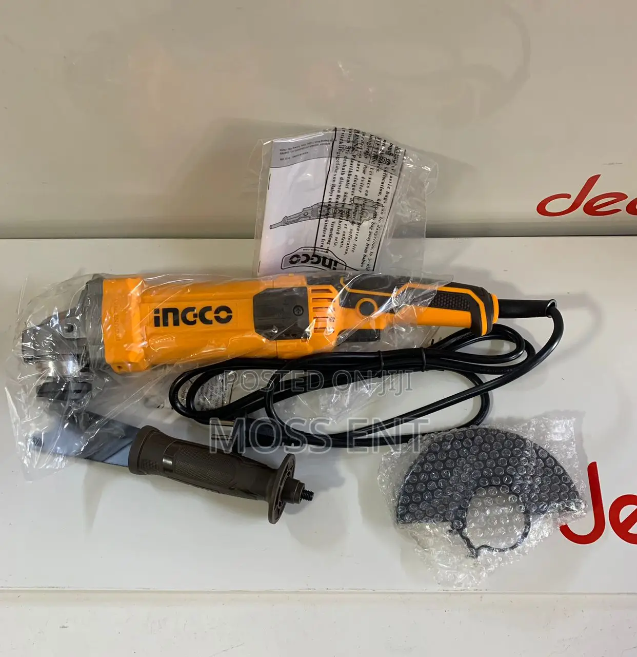 Ingco Angle Grinder 1100w With Variable Speed - Ag
