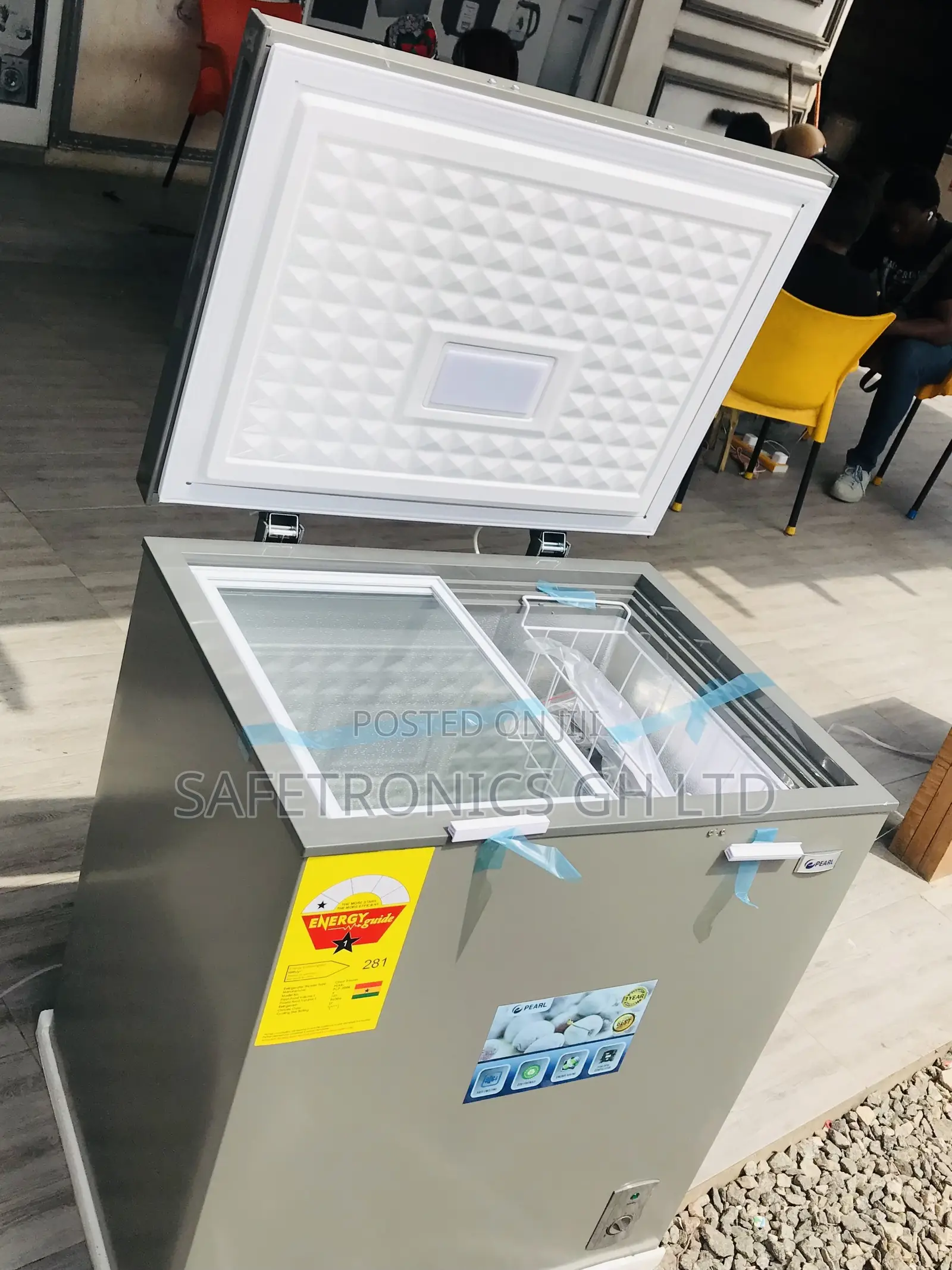 Newly Stock Pearl PCF- 147 Liters Singledoor Freezer
