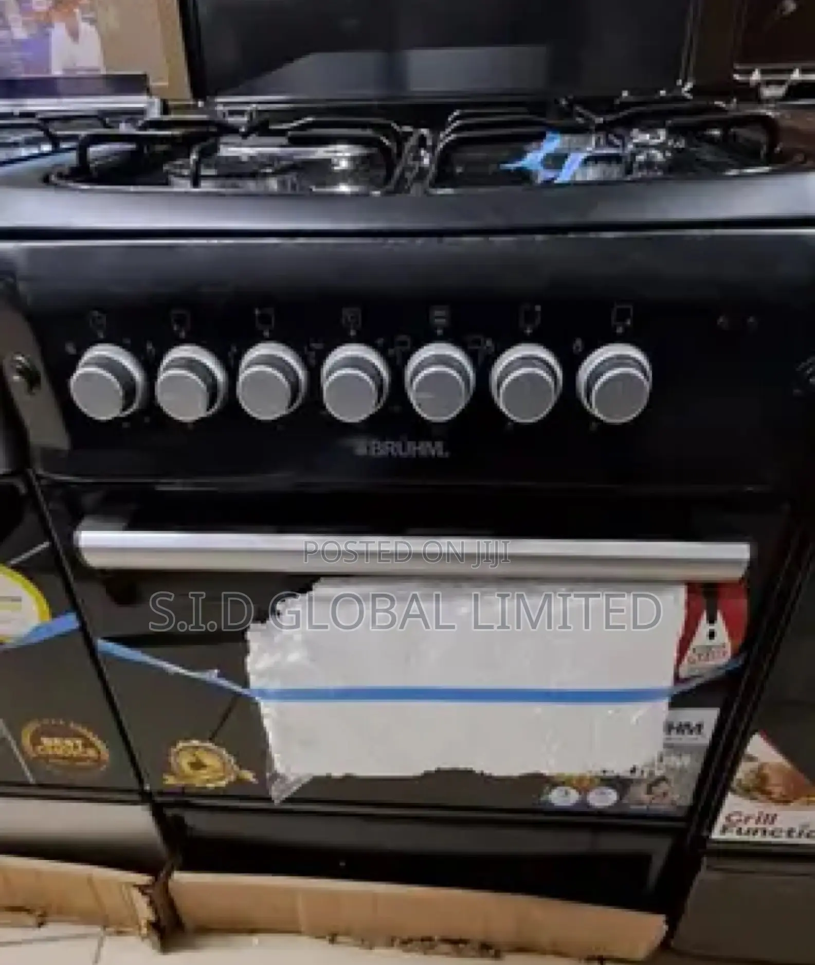 Discover the Epitome of Bruhm 60cm X 60cm Gas Cooker