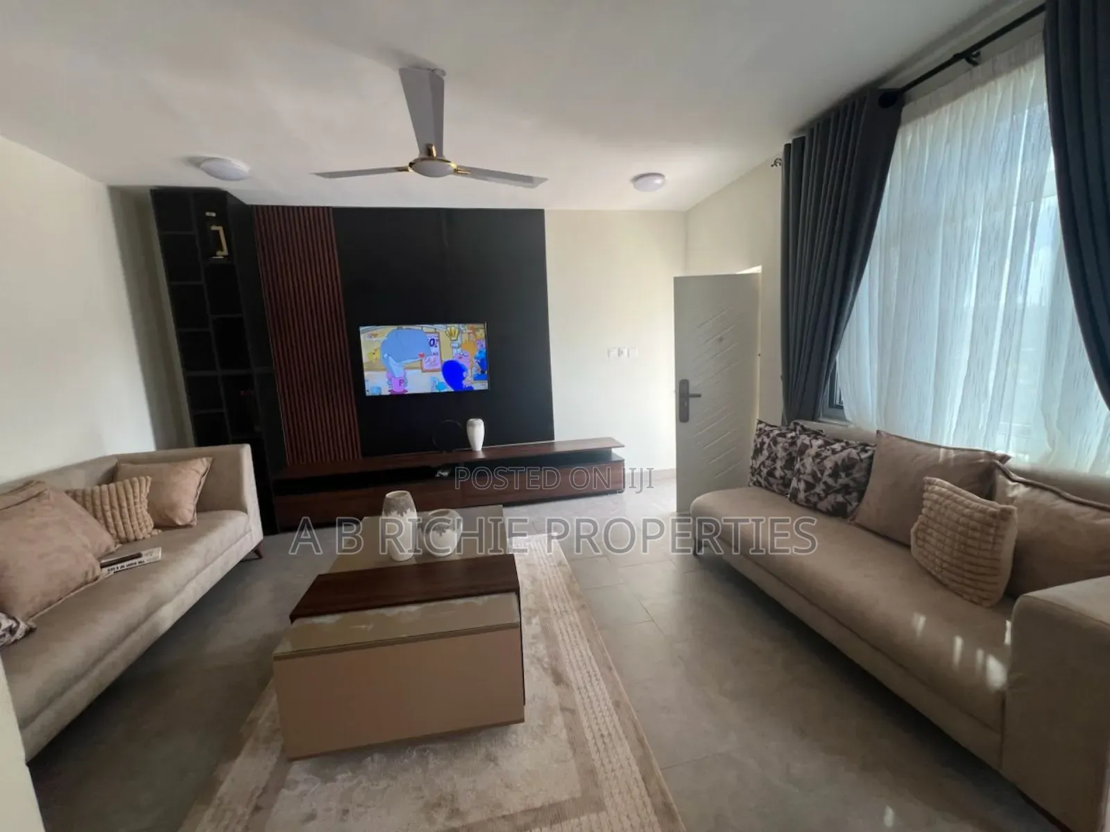 Furnished 2bdrm Apartment in Ab Richie Properties, Tseaddo for rent
