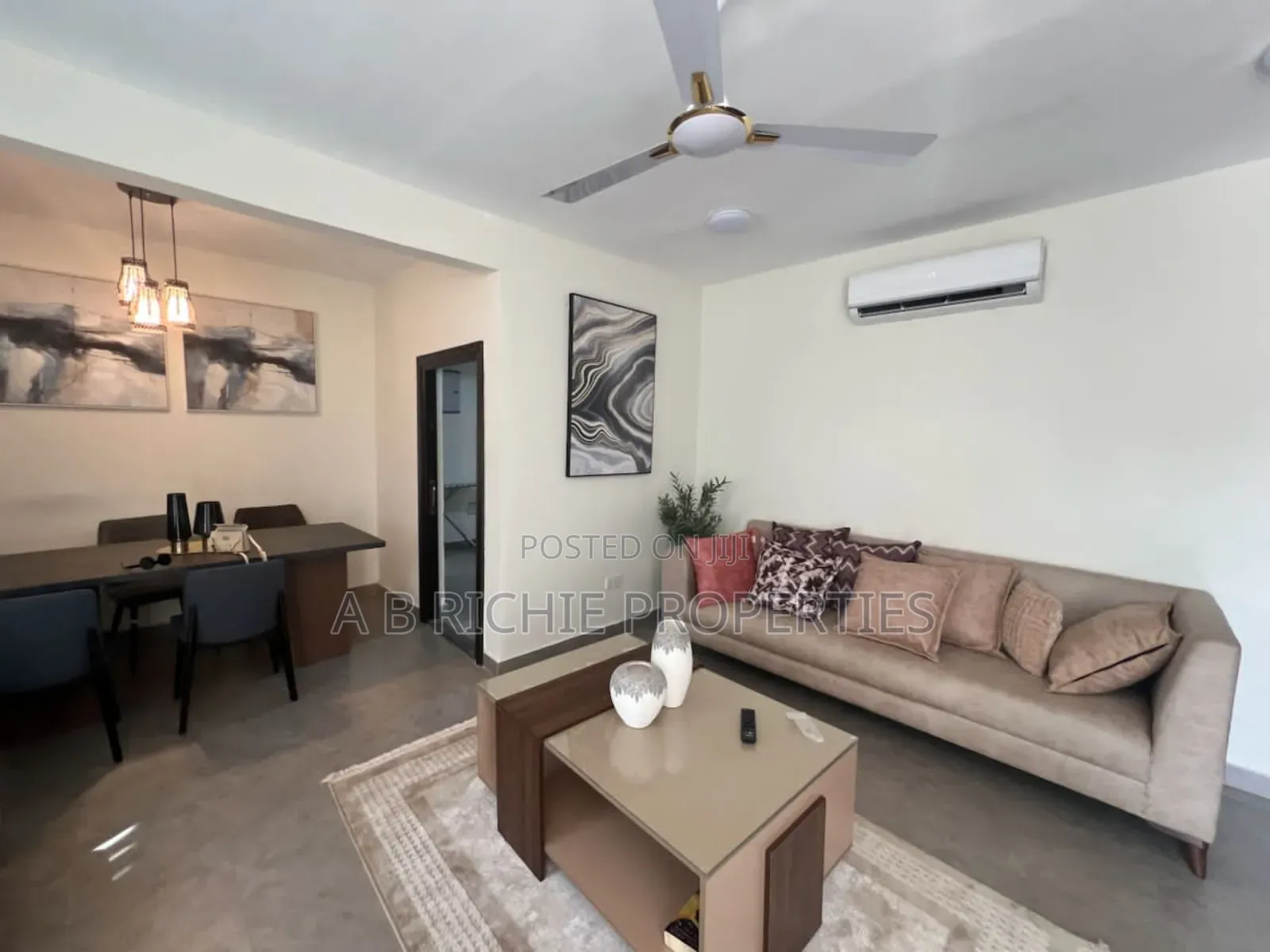 Furnished 2bdrm Apartment in Ab Richie Properties, Tseaddo for rent