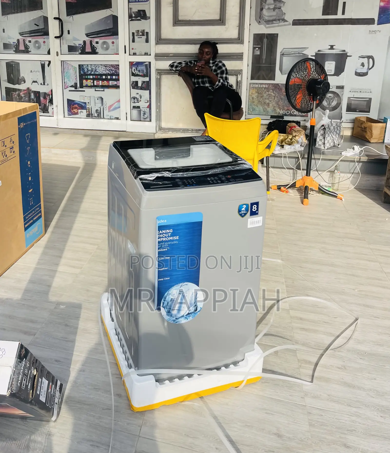 Quality Yet Affordable Midea MA200W80/G 8kg Washing MACHINE
