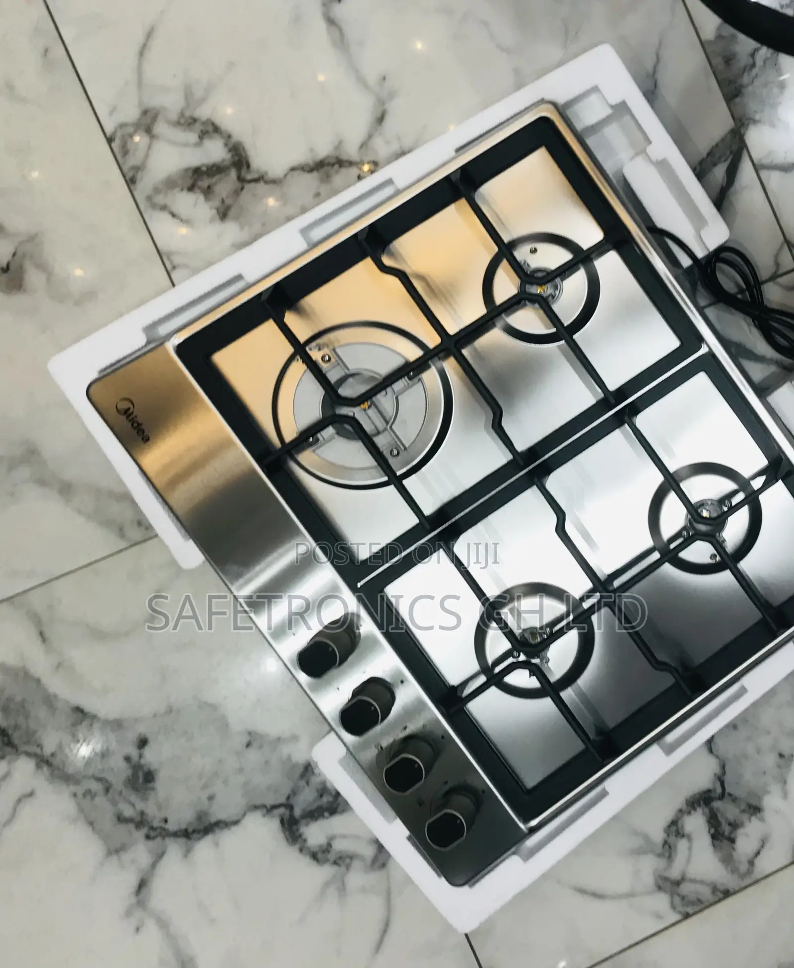 Authentic Gray Midea 60cm 4 Gas Hobs