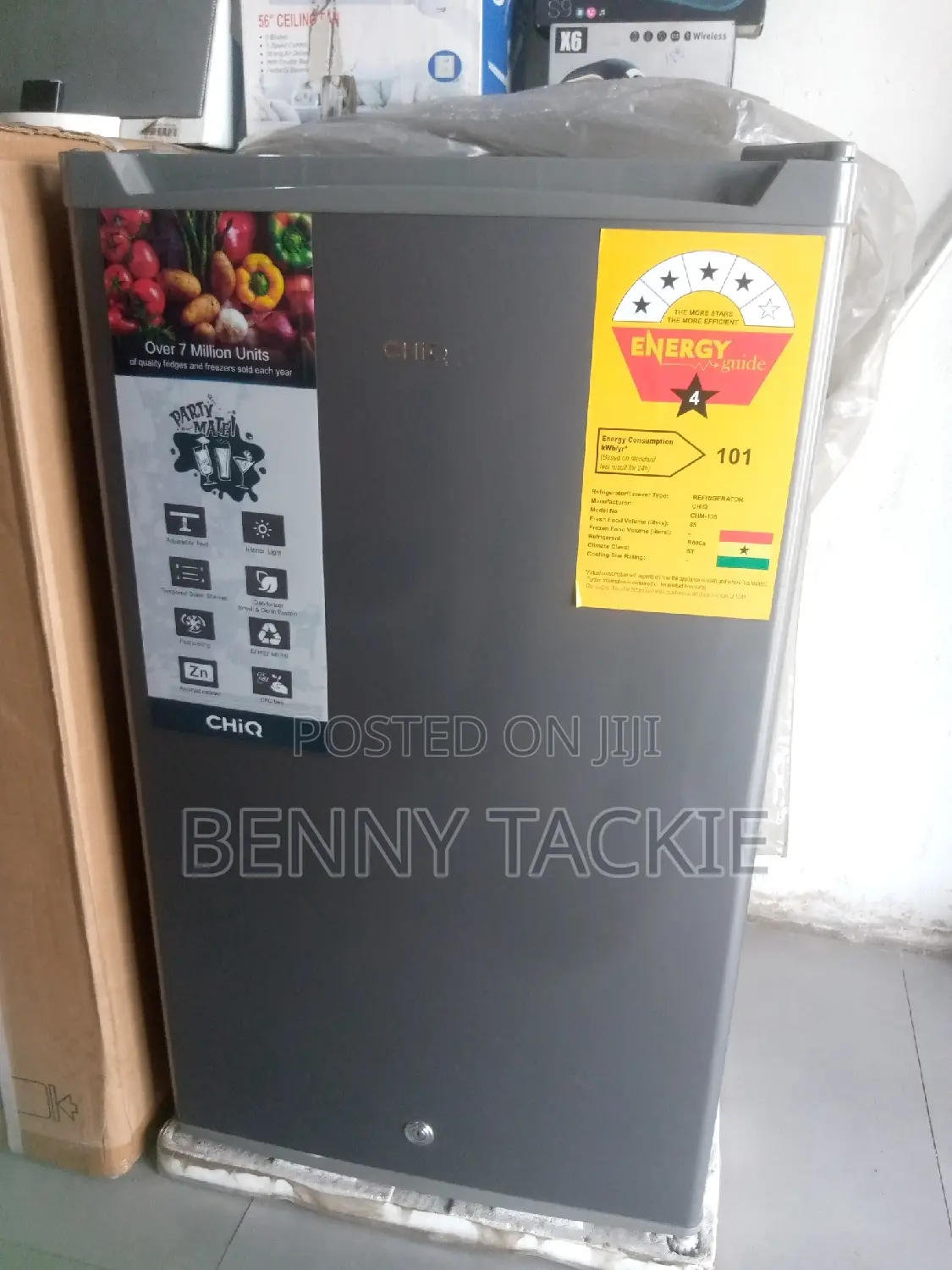 Promo New Nasco 90litres Table Top Fridge