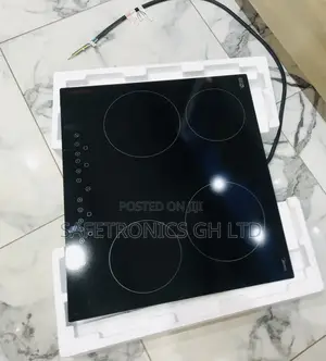 Powerful Midea Black Glass 60cm 4 Hobs Hotplates