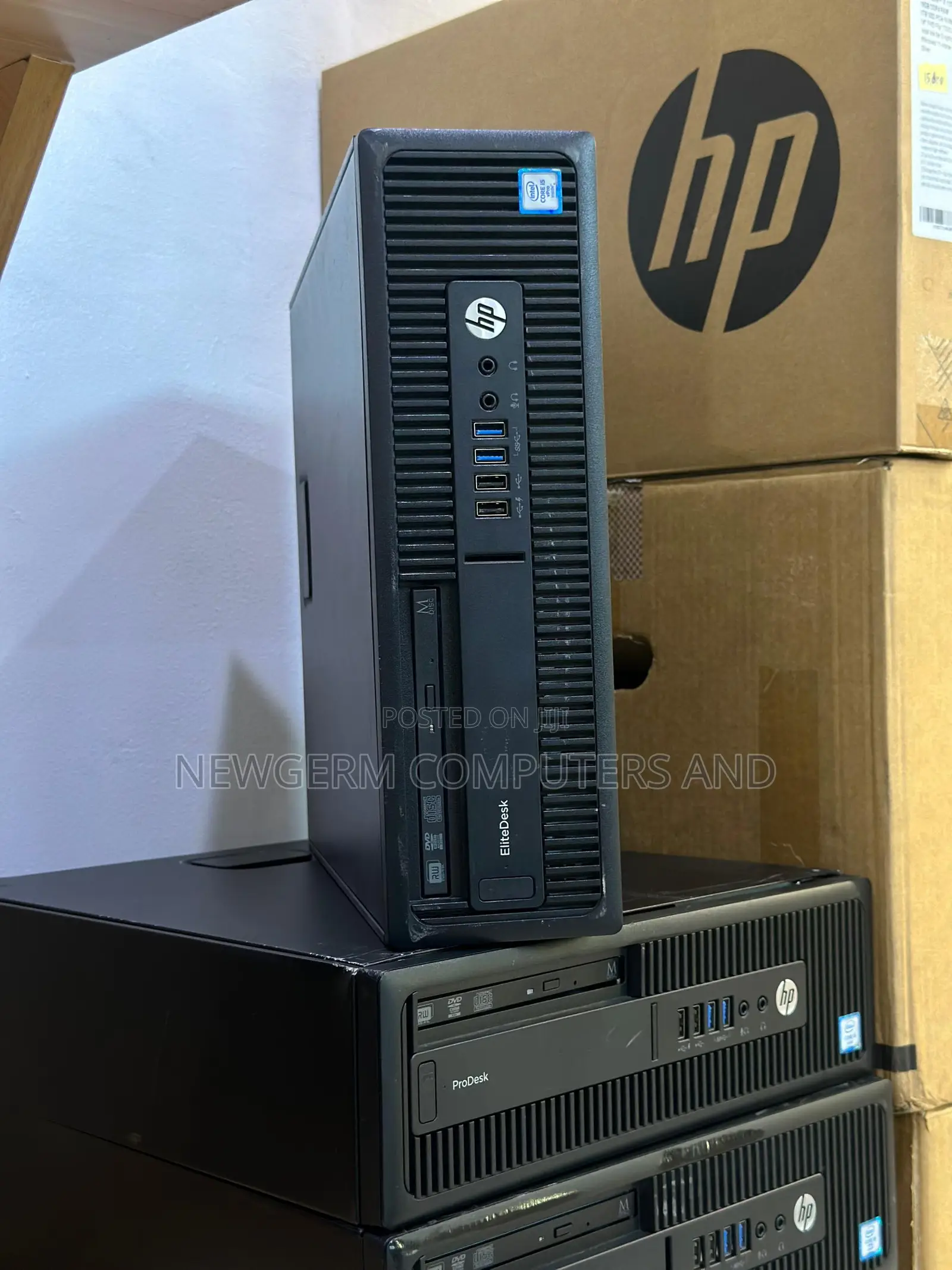 Desktop Computer HP ProDesk 600 G1 8GB Intel Core I5 HDD 500GB