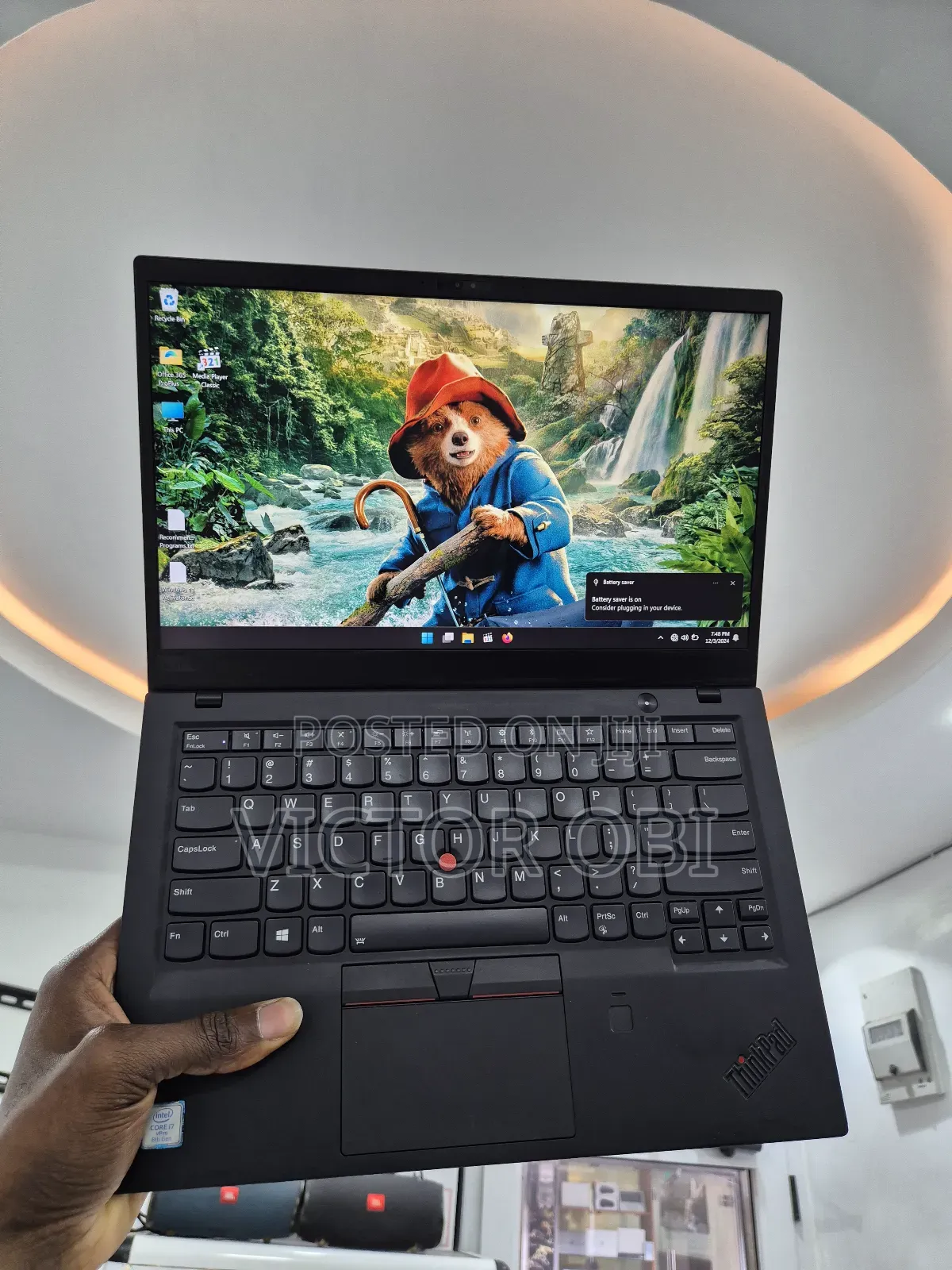 Laptop Lenovo ThinkPad X1 Carbon 16GB Intel Core I7 SSD 512GB