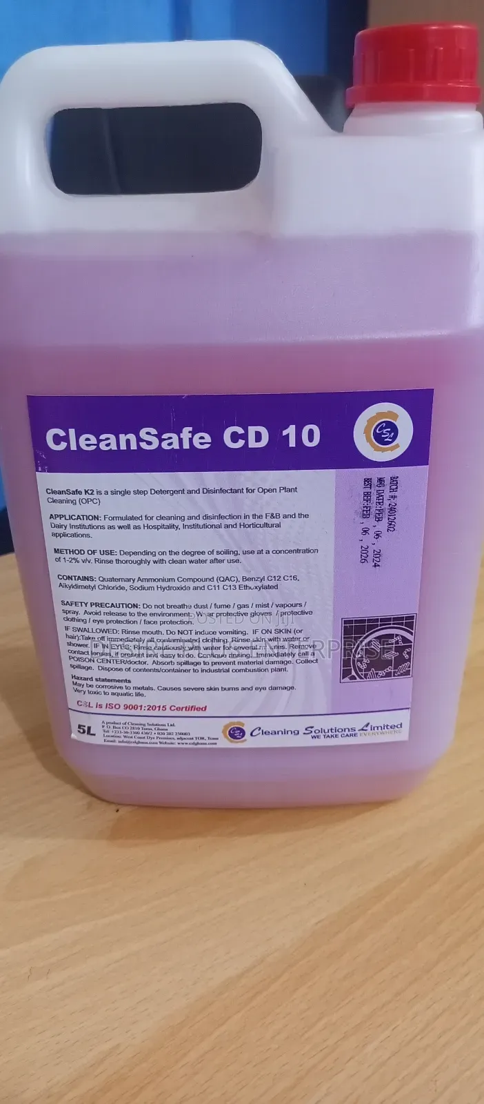 Suma D10 Detergent Disinfectant