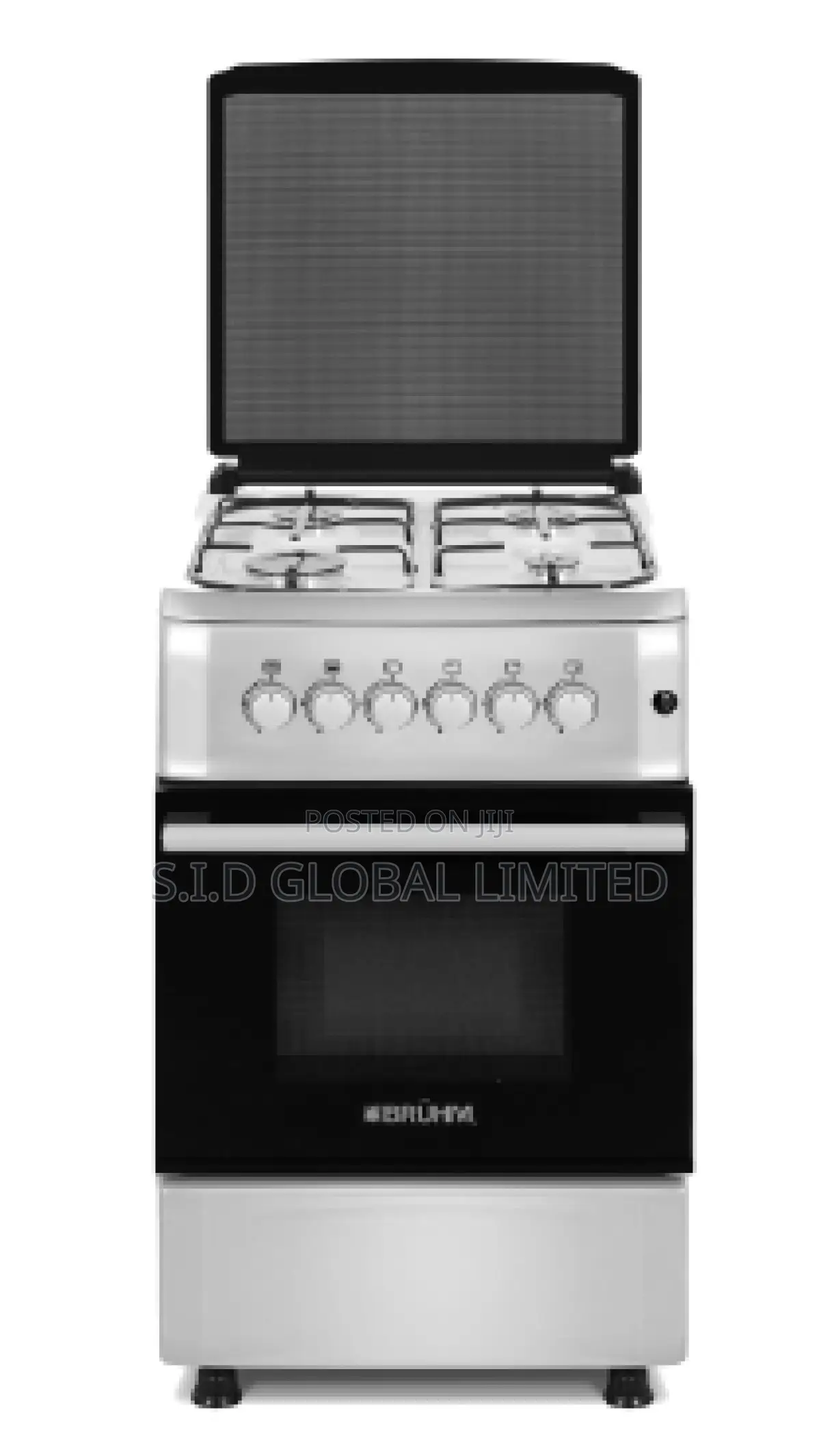 Flavors Crafted With Bruhm Gas Cooker 4 Gas Burner